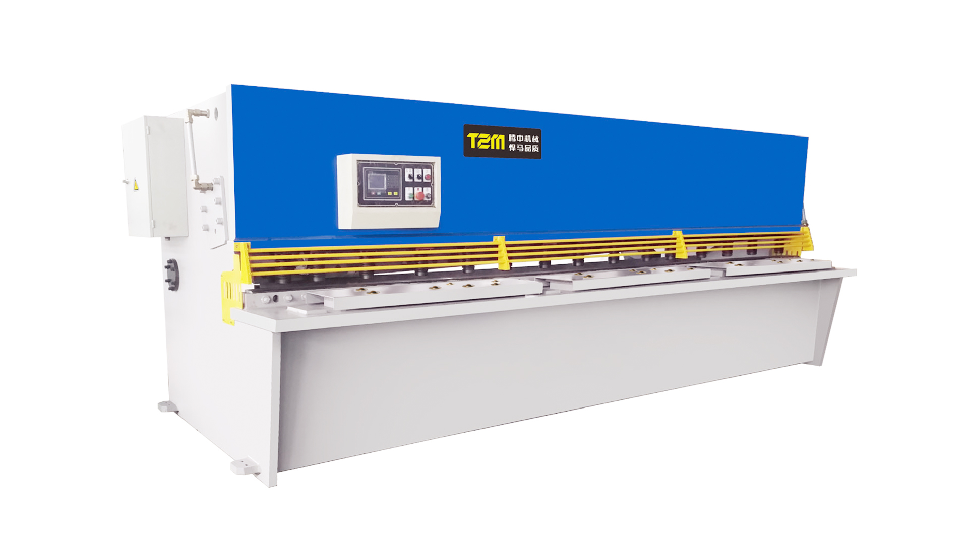 Mesin ricih rasuk swing hidraulik CNC
